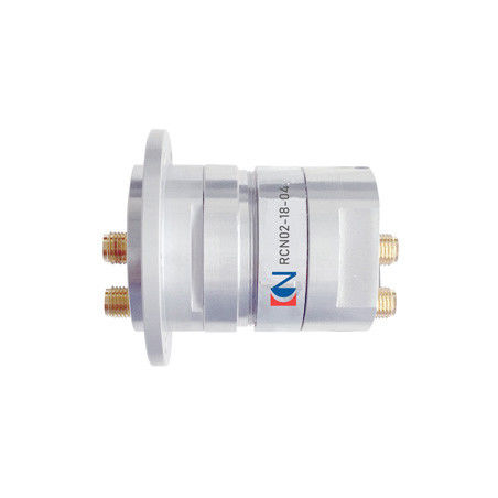 Aluminum Alloy Radio Frequency Rotary Joint , Rf Coaxial Rotary Joint