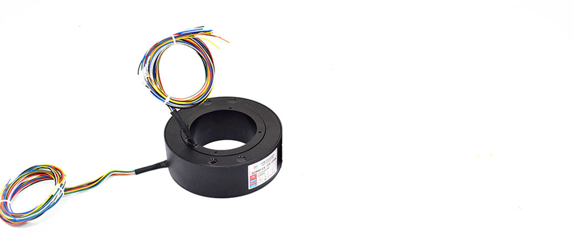 110mm Hole Size Through Bore Slip Ring With  6 Circuits 10Amp Current