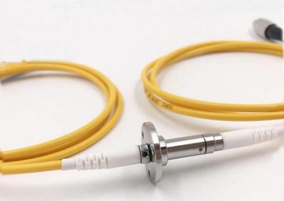 Small Size Light Weight Slip Ring Rotary Joint Electrical Connector Single Channel