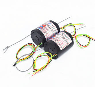 Customized Rotary Slip Ring Precious Metals With Ether CAT BUS Signal / Power