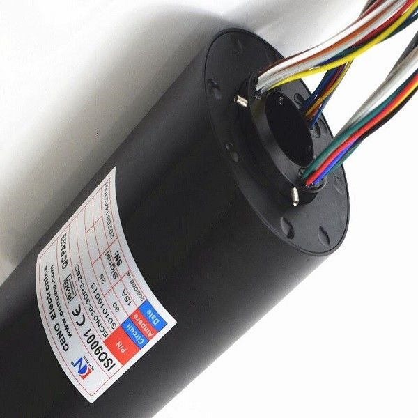 Low Loss IP54 300rpm 38.1mm Through Hole Slip Ring
