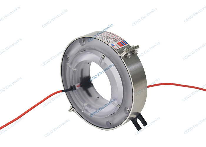 3500V High Voltage Slip Ring Hollow Shaft Slip Ring For Electronic ...
