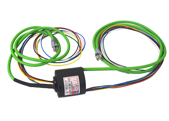 100M Ethernet Through Hole Slip Ring Ø12.7mm Optional Parameters