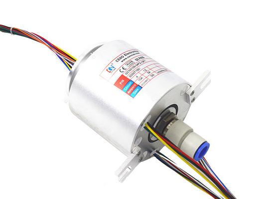 16 Circuits Pneumatic Slip Ring Gas Diameter 12mm Tube For Medical Equipment