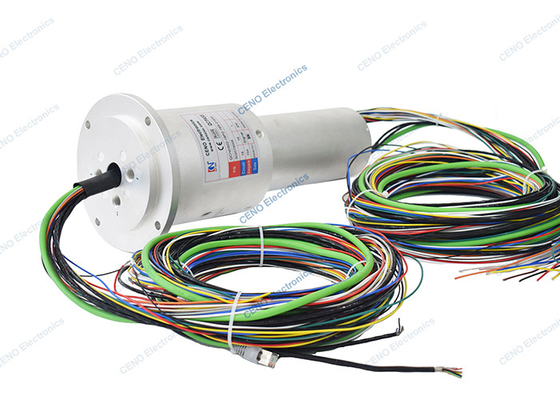 Integrated Servo Motor Ethernet Signal Slip Ring Combine Pneumatic Rotary Union