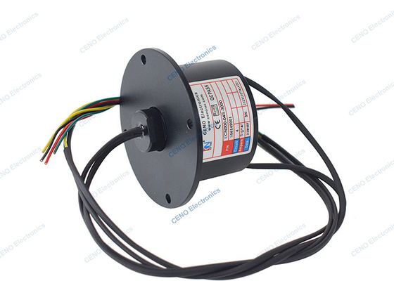Pt100 Pressure Transducer High Speed Slip Rings 3000rpm Electrical Connector