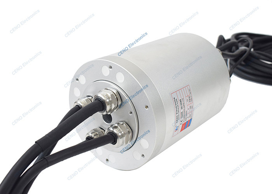 High Voltage Profibus Signal Slip Ring With 630V Combine Conductive Collector