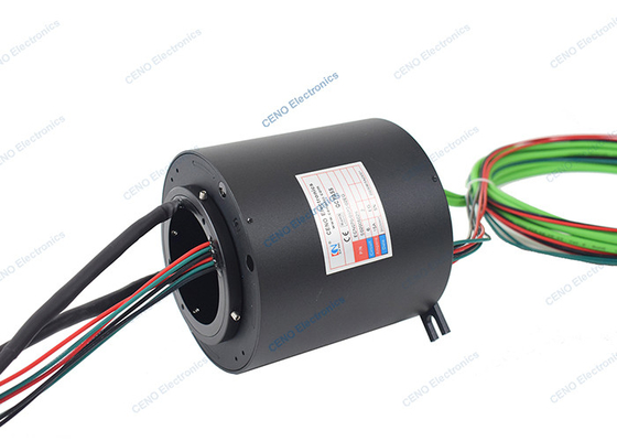 Integrate Power Gigabit Ethernet Slip Ring Customized For Industry Automatic System