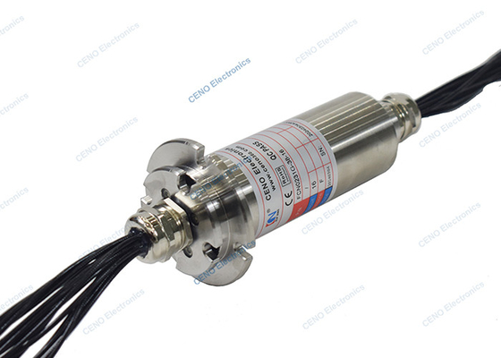 16 Channels SM MM Fiber Optic Rotary Joint With FORJs Slip Ring For Antenna