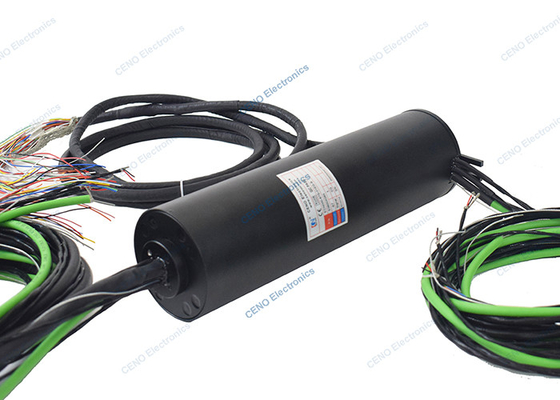 1000M Gigabit Ethernet Slip Ring With RS485 For Industrial Automatic Robot