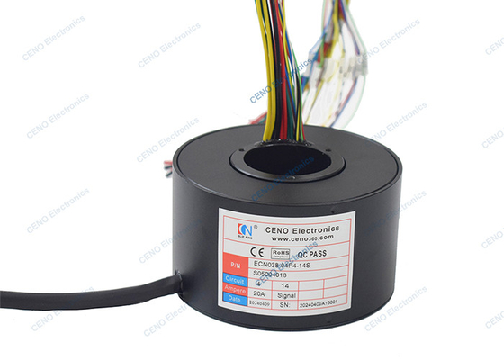 Low Temperature Slip Ring with Through Hole ID38.1mm For Polar region crane