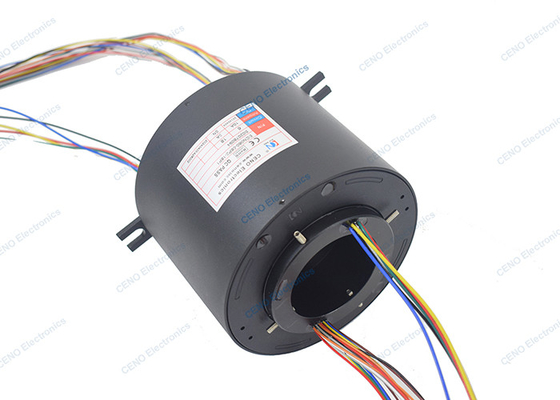Through Bore Conductive Slilp Ring With 24 Circuits 10A & 3A For Industry