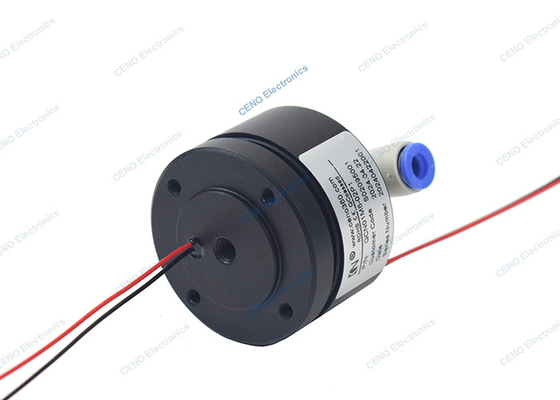 1 Channel Gas Integrate Pneumatic Rotary Union With Ø6mm Tub & -100KPa ~ 0.6MPa
