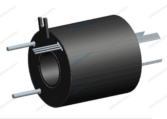 Integrate Encoder Slip Ring with K-type Thermo couple For Industrial System