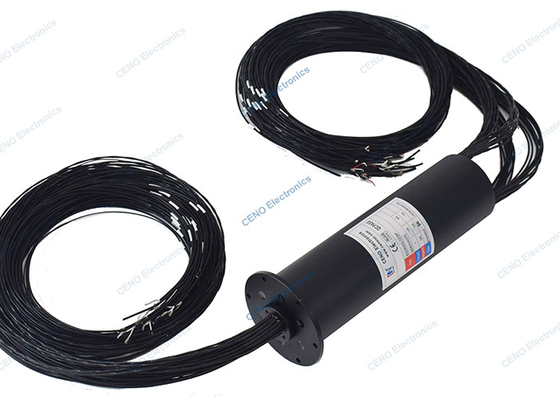 Multi Channels Slip Ring With 103 Circuits Electric Power For Control Center
