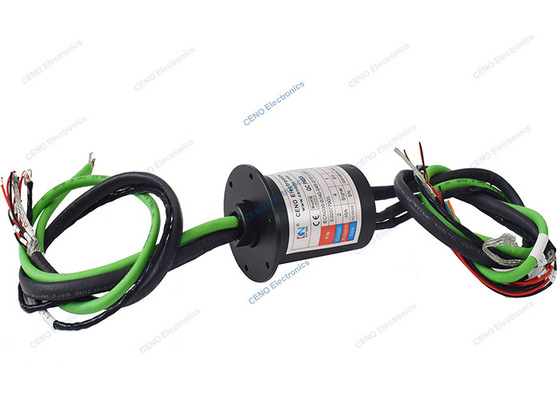 Aircraft Low Temperature Slip Ring With 1000M Ethernet RS422 Signal
