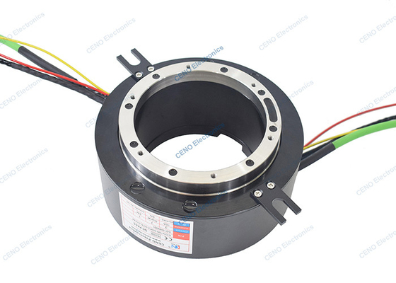 Industry Slip Ring with Through Bore Electrical Connector For Amusement