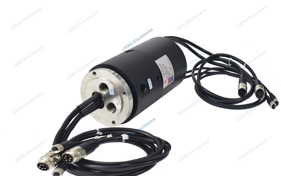 2 Channels Integrate Pneumatic Hydraulic Rotary Union With G3/8”Interface