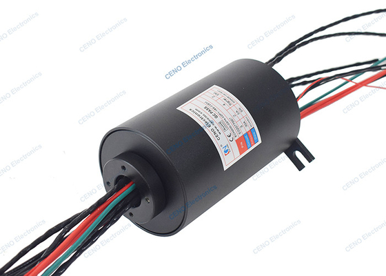 Ethernet Signal Slip Ring combine rotating electrical connector for industry