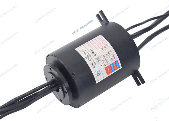 Electrical Power Slip Ring with Flange Installatoin For Industrial Robots