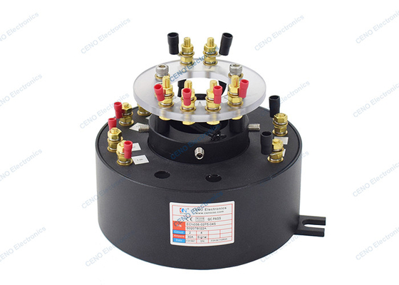 Through Bore Slip Ring Integrate Electric Power With Thermocouple Signals
