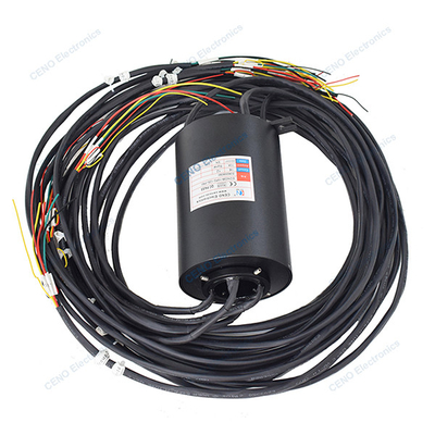 IP65 and Optional Through Hole Waterproof Slip Ring For Testing Equipment