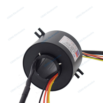 Through Bore Slip Ring with Rotating Electrical Connectors for The Industry
