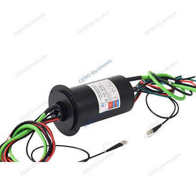 Low Temperatue Integrate FORJs Slip Ring with Fiber Optic Rotary Joint & Ethernet