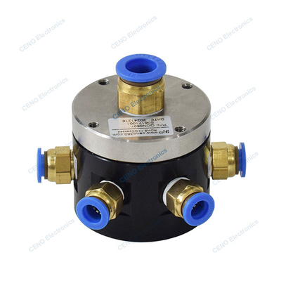 6 Channels Air Gas Pneumatic Rotary Union Slip Ring With Pressure -100KPa ~ 0.8MPa
