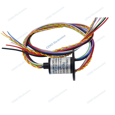 Low Temperature Capsule Slip Ring With Power And USB Signal For Robot Arms