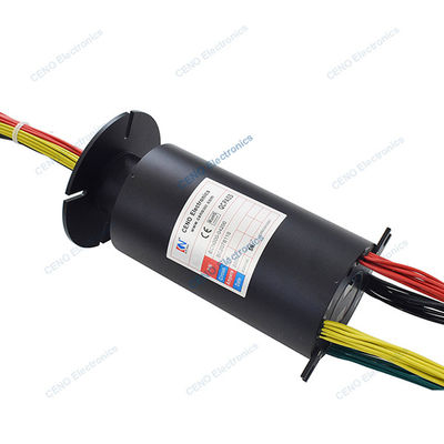 200A High current slip ring with electric power rotary joint for industry robot