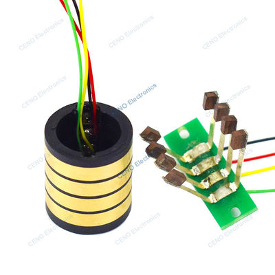 Separate Slip Ring with Two half style and Split Electric Signal Rotary Joint