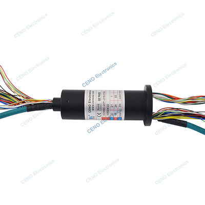Low temperature Slip Ring with Ethernet Signal and Electric power for industry