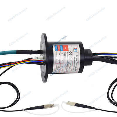 Low Temperature Integrate Ethernet signal and Fiber Optic Rotary Joint Slip Ring