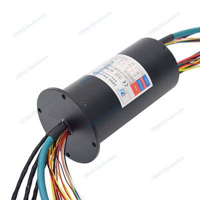 Low Temperature Ethernet Signal Slip Ring with Electric Power for industry