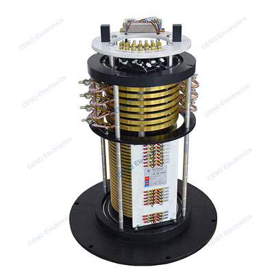 Multi-channels Carbon Brush Slip Ring with Electric Power & Signals for Industry