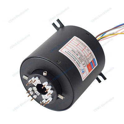 High Speed Slip Ring With 3000rpm and Through Hole Signal Rotary Joint