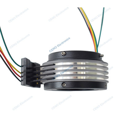 Separate Electric Power Slip Ring with Two half style Rotary Joint for robot