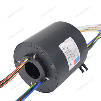 Industry Slip Ring with Through Hole and Electric Power Signal and optional