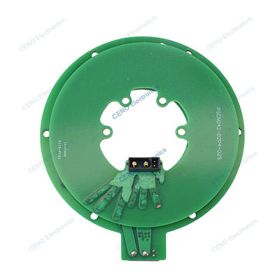 PCB-style Pancake Slip Ring with electric power and CAN signal for robotic