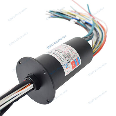 Ethernet Slip Ring combine Electric Power and RS422 Signal for Robotic Arm