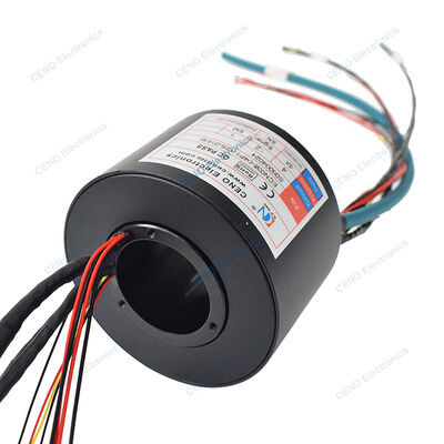 Low Temperature Slip Ring with Ethernet RS422 Signal for Aviation Instrument System