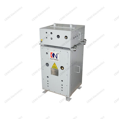 High-Power Slip Ring with Rugged Sealed Cabinet Design for Continuous Rotation