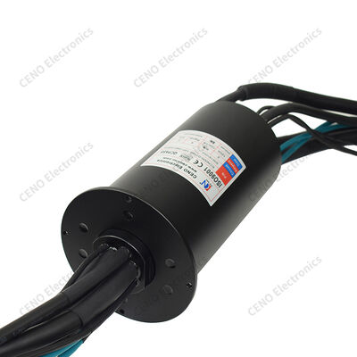 Hybrid Slip Ring with 2 Ethernet channels
