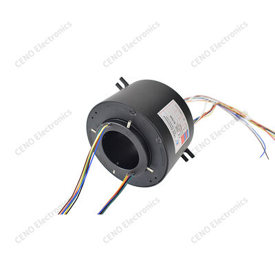 Through-Bore Miniature Slip Ring 360° Multi-Channel Weak Signal Transmission