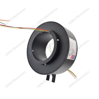 Large Bore Slip Ring Transmits Power and Signals