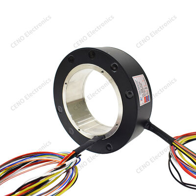 Through-Bore Slip Ring for reliable rotary power & signal transmission