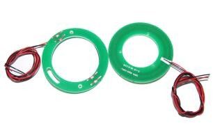 Rail System Pancake Slip Ring , Separate Slip Ring 6mm Slim Thickness