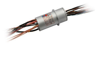 380 VAC Fiber Optic Rotary Joint , Video Slip Ring For Data Transmission