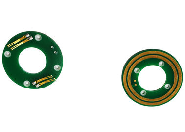 Thickness 3mm Flat Pancake Slip Ring Precious Metal Display Case Application